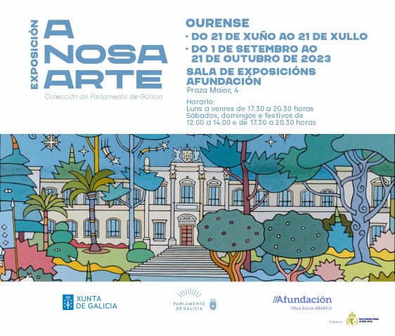 Exposición "A Nosa Arte", en Ourense